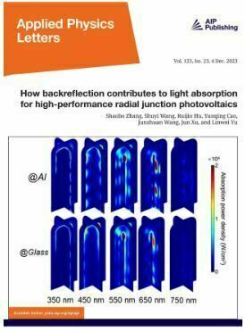 Applied Physics Letters, December 2023 cover