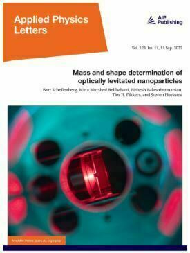 Applied Physics Letters, September 2023 cover