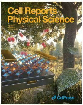 Cell Reports Physical Science, May 2022 cover