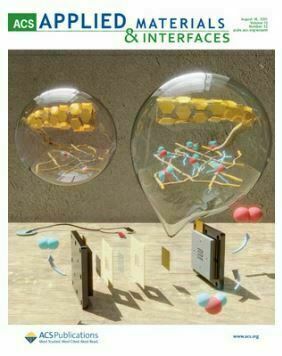 ACS Applied Materials & Interfaces, August 2021 cover