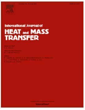 International Journal of Heat and Mass Transfer, May 2017 cover